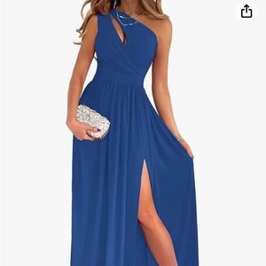 New, Royal Blue gown